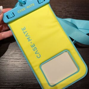 Case-Mate Aqua and Lemon Waterproof Phone Case